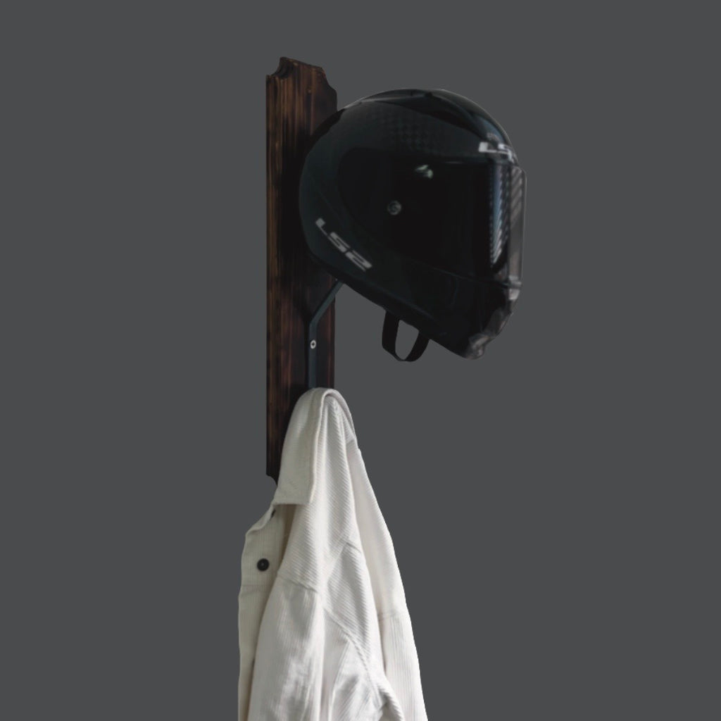 Soporte para cascos y accesorios