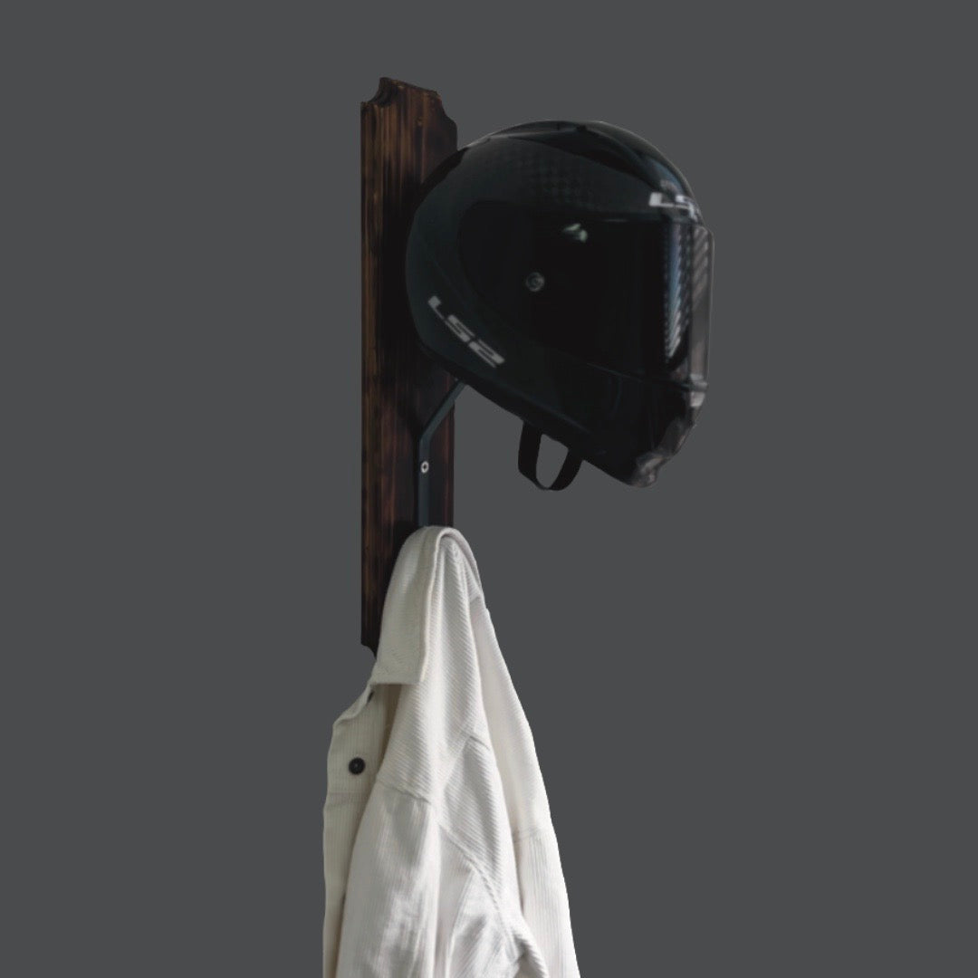 Soporte para cascos y accesorios
