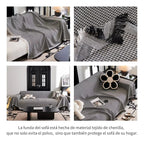 Manta clasica para sofa