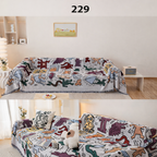 Manta clasica para sofa