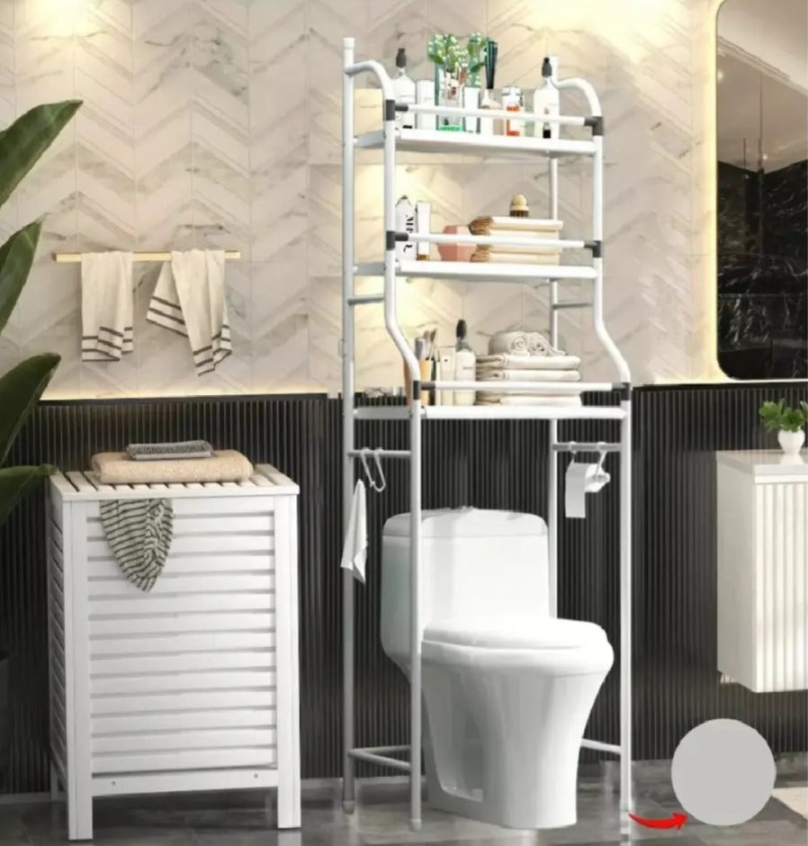 Organizador Para Baño Estante Blanco